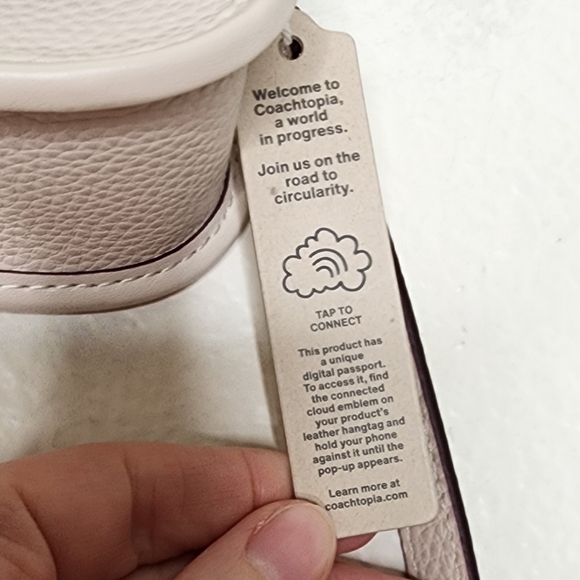 Coach Coachtopia Cloud Mini Wavy Dinky Bag NWT - Picture 6 of 15